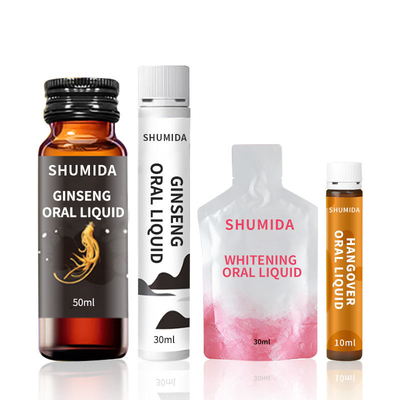 OEM/ODM Hangover Beverage ตับบรรเทาแอลกอฮอล์สารสกัดจากสมุนไพรของเหลวในช่องปาก