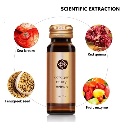 OEM/ODM 50ml Bird's Nest Collagen Natural Elastic Beauty and Beauty เครื่องดื่มน้ำในช่องปาก