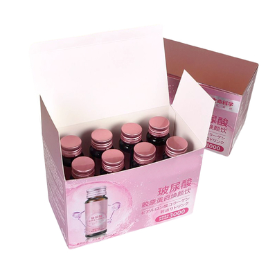 Oem ขวดฉลากส่วนตัว Halal Beauty Skin Whitening Marine Collagen Peptide Powder Liquid Drink Water Supplement