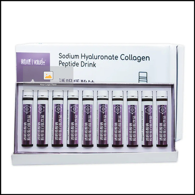 โลโก้ OEM Sealwort Cordyceps Militaris Oyster Peptide Drink ปรับปรุงความอดทนชาย Healthcare Oral Liquid