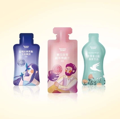 คอลลาเจนเครื่องดื่มของเหลวในช่องปากเห็ด Elderberry หญิง 30ml 50ml OEM ขวดแก้ว PE