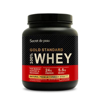 OEM ขายส่ง 2lb gold standard เวย์โปรตีนเสริมเวย์โปรตีนผง