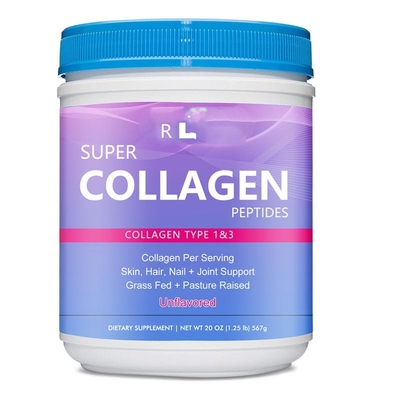 OEM คอลลาเจนโปรตีนเครื่องดื่มผงผลิตภัณฑ์เพื่อความงาม Hydrolyzed Fish Collagen คอลลาเจนเปปไทด์
