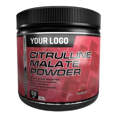 OEM อาหารเสริมเพาะกาย Citrulline malate L-citrulline DL-malate Powder L-Citrulline