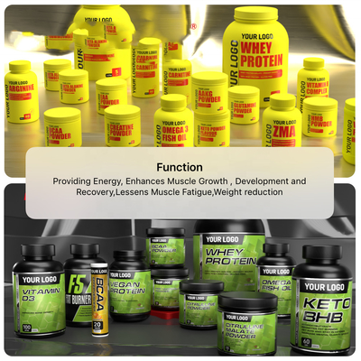 OEM อาหารเสริมเพาะกาย Citrulline malate L-citrulline DL-malate Powder L-Citrulline