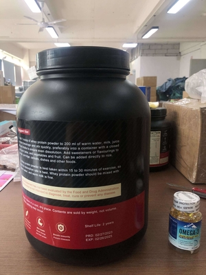 OEM 5lb Private Label Whey Protein Isolate Powder Body Muscle Building Gold Standard 100% ผงโปรตีน