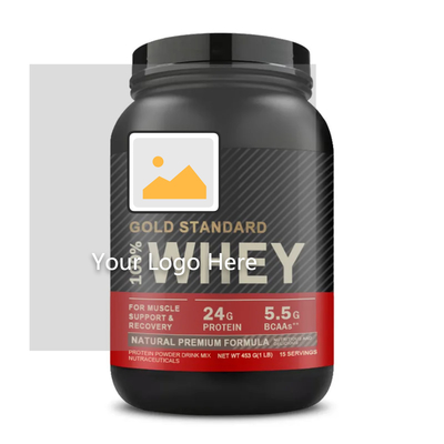 OEM 5lb Private Label Whey Protein Isolate Powder Body Muscle Building Gold Standard 100% ผงโปรตีน