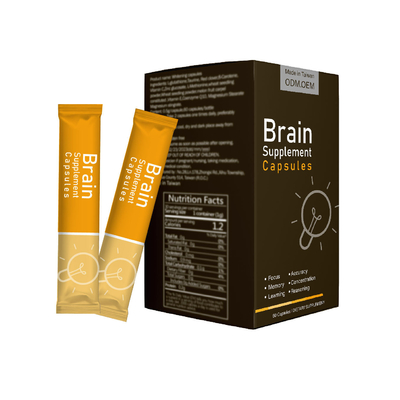 OEM Enhanced Memory And Concentration Advanced Brain Supplement Powder สำหรับนักเรียน ผู้ใหญ่ และผู้สูงอายุ