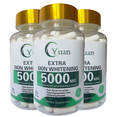 5000MG 3X Extra Whitening Pearl Powder OEM กลูตาแม็กซ์กลูตาไธโอนยาผิวขาว