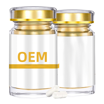 อาหารเสริม OEM Beta Nicotinamide Mononucleotide 500MG NMN Capsule 99% NMN Powder
