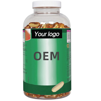 OEM HALAL Private Label น้ำมันปลาคุณภาพสูง Omega 3 Softgels Capsules
