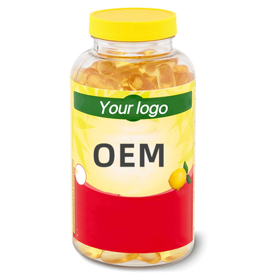 OEM HALAL Private Label น้ำมันปลาคุณภาพสูง Omega 3 Softgels Capsules