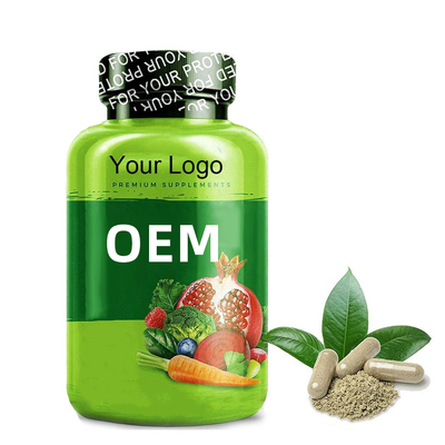 OEM ขายร้อนทั้งอาหารเม็ดวิตามินรวมสำหรับอาหารเสริมสุขภาพผู้ชาย 120 แคปซูลมังสวิรัติ