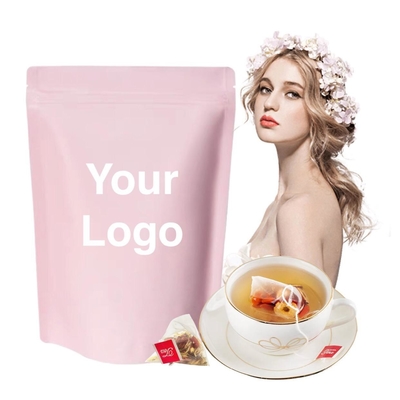 OEM 100% Natural Herb Fibroid Tea Uterus Cleaning Feminine Tearelief Pain ชามดลูกอุ่น
