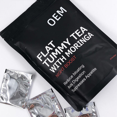 OEM ชาท้องแบนและไม้เผ็ดลดน้ำหนักชาล้างพิษ 28 วันลดไขมันชาเขียวเผาผลาญไขมัน