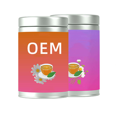 OEM ทางเลือกเพื่อสุขภาพสำหรับชาลดน้ำหนักอาหารเสริมสมุนไพรชาท้องแบน