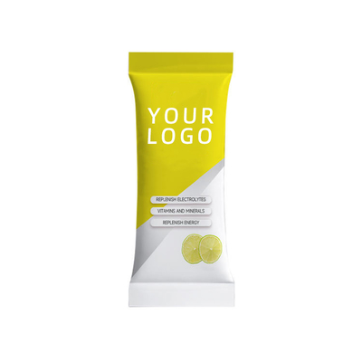OEM Vitamin Drink Hydration Powder Packets เครื่องดื่มอิเล็กโทรไลต์แข็งสำหรับอาหารเสริมกีฬา