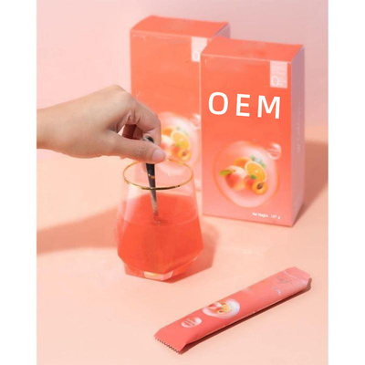 ผู้ใหญ่ OEM Fish Collagen Peptide ไวท์เทนนิ่งบำรุงวัยรุ่น