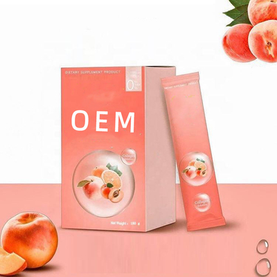 ผู้ใหญ่ OEM Fish Collagen Peptide ไวท์เทนนิ่งบำรุงวัยรุ่น