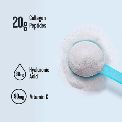 OEM Collagen Solid Beverage มังสวิรัติปลอดกลูเตนบริสุทธิ์ Type 1 Type 3 Collagen Peptides