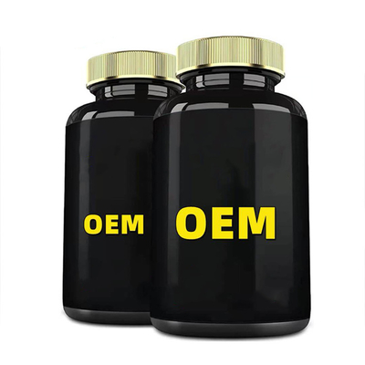 OEM ยาเม็ดมาคาสีดำผลิตภัณฑ์สุขภาพชายผงมาคาสีดำผู้ชายใช้มาคาอัลติเมทพลัส
