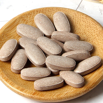 แท็บเล็ต Maca ฉลากส่วนตัวอาหารเสริมสมุนไพรธรรมชาติ 100% Maca Ginseng เม็ดยาเพื่อสุขภาพผู้ชาย