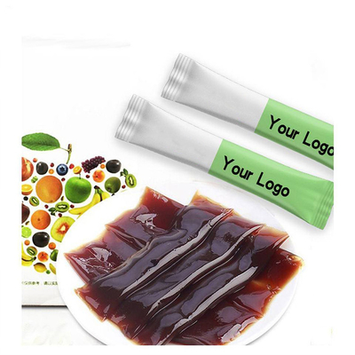 ฉลากส่วนตัว OEM / ODM ปรับปรุงภูมิคุ้มกัน Fruity Jelly Drops Enzyme Jelly Collagen Enzyme Jelly สำหรับการลดน้ำหนัก