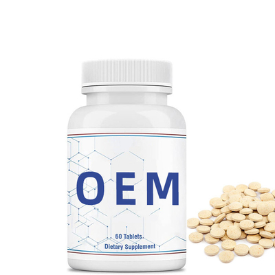 ODM OEM ไอโอดีนเม็ด 65 มก. โพแทสเซียมไอโอดีนเม็ด ไทรอยด์สนับสนุนยาเสริมไอโอดีน