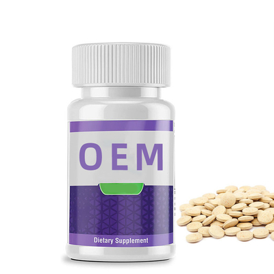 ODM OEM ไอโอดีนเม็ด 65 มก. โพแทสเซียมไอโอดีนเม็ด ไทรอยด์สนับสนุนยาเสริมไอโอดีน