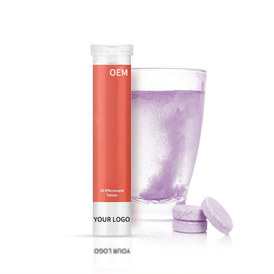 OEM 250mg-1000mg Effervescent Collagen Tablets ไม่มีผลข้างเคียงต่อสุขภาพผิว