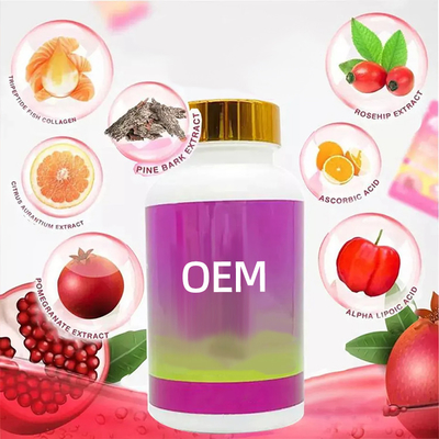 OEM กลูตาธิโอน ยาขาวผิว 60 ชิ้น/เจลอ่อน