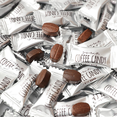 Vegan Candy Sugar Free Instant Grain Coffee Shape Chewable Coffee Bean Tablet แคนดี้ ที่ไม่มีน้ําตาล